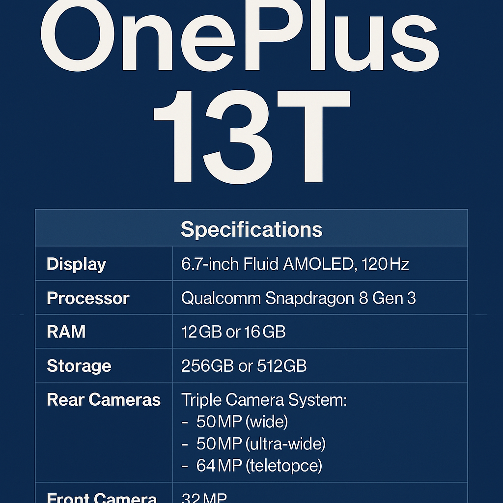OnePlus 13T