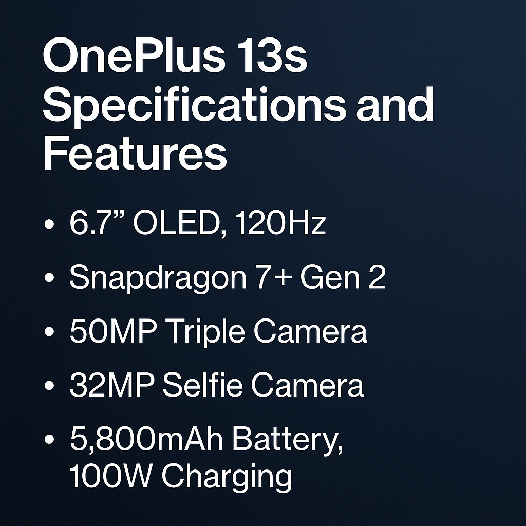 OnePlus 13s