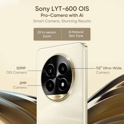 realme 14 Pro Lite 5G (Glass Gold, 128 GB)