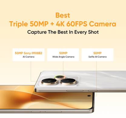 realme 15 Pro 5G (Flowing Silver, 512 GB)