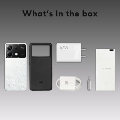 POCO X6 5G (Snowstorm White, 256 GB)