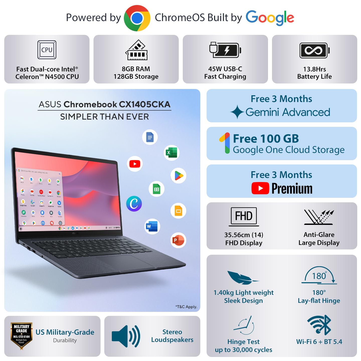 ASUS Chromebook CX1405