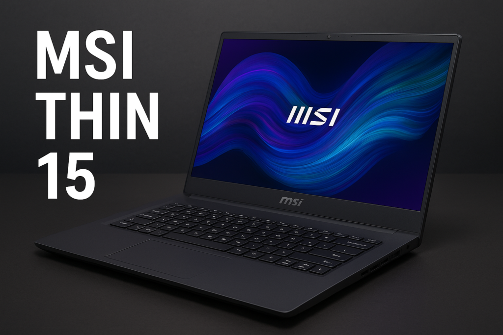 MSI Thin 15 Review: A Lightweight Gaming Laptop with Serious Performance