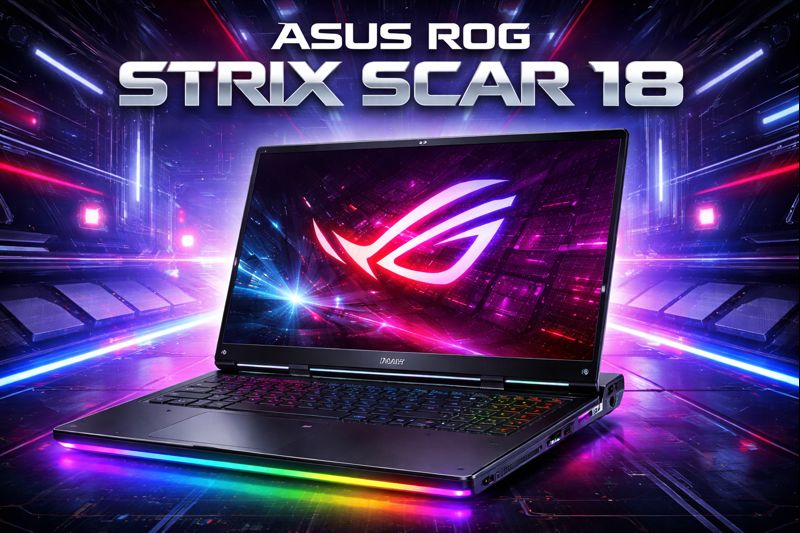 ASUS ROG Strix SCAR 18 – The Ultimate 18-Inch Gaming Laptop Powerhouse